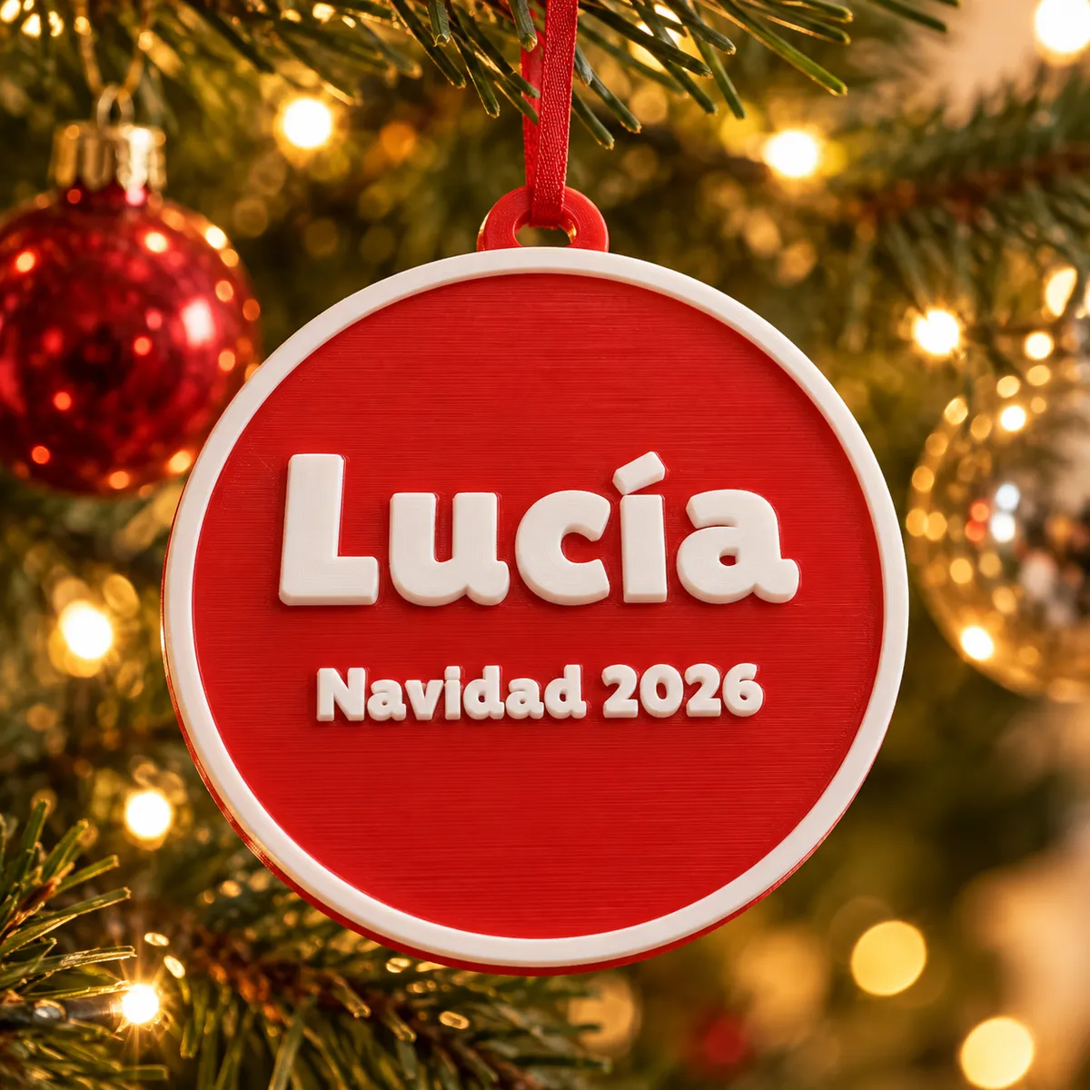 Bola de Navidad con nombre