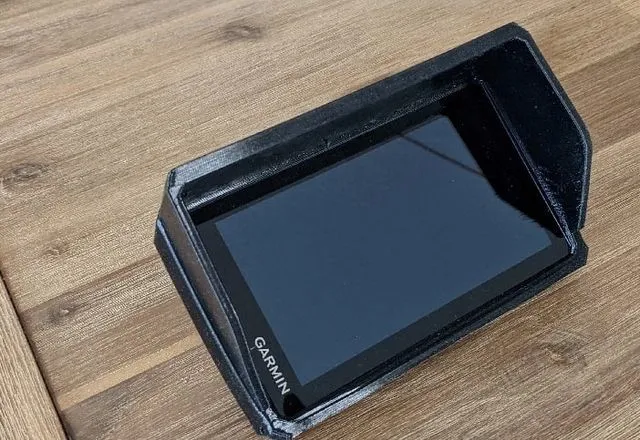 Carcasa con visera para Garmin Zumo XT